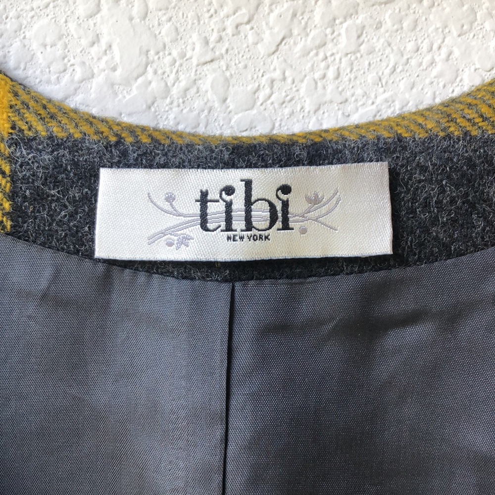 Tibi | Wool blend plaid jumper - Picture 3 of 4